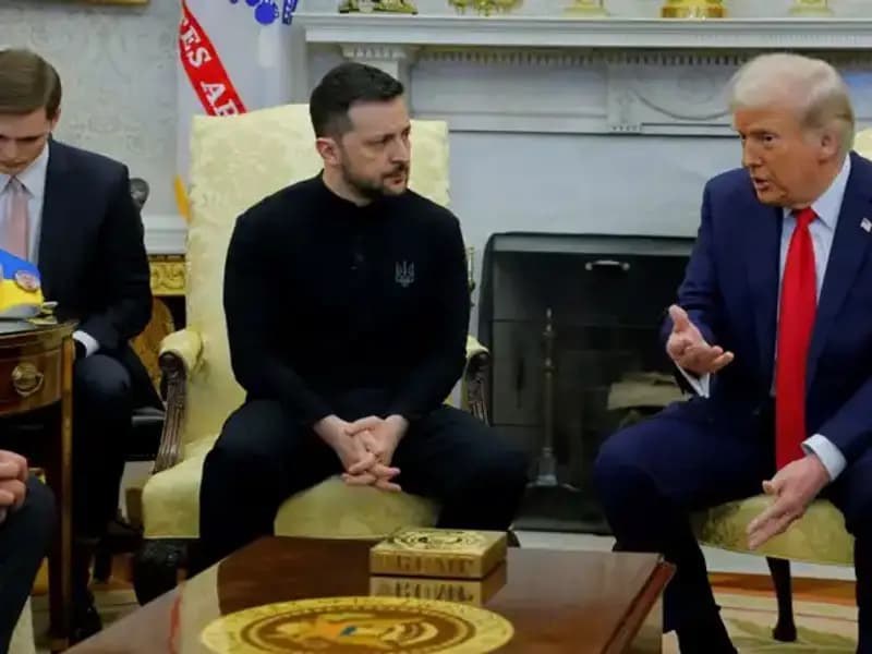 Trump ve Zelenski Dünyayı Sarsan Kritik Görüşmeyi Gerçekleştirdi