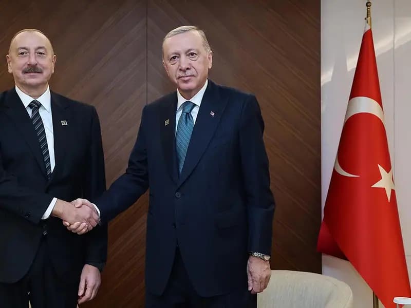 Cumhurbaşkanı Erdoğan, Aliyev ile bir araya geldi