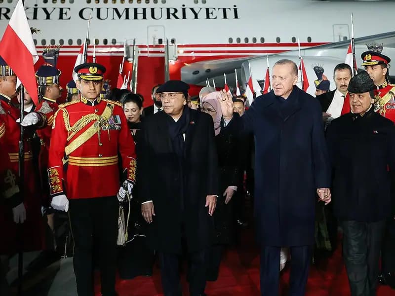 Cumhurbaşkanı Erdoğan Pakistan'da