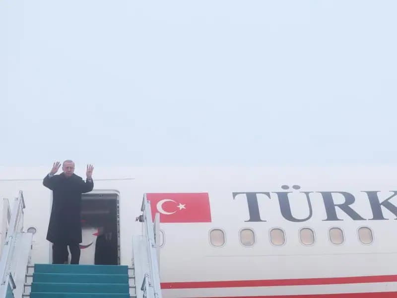 Cumhurbaşkanı Erdoğan, Mısır ziyareti için Kahire'ye vardı