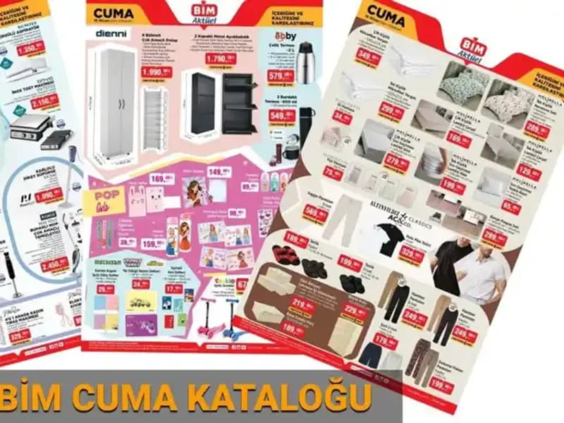 BİM'den Cuma Günü Kaçırılmayacak Aktüel Ürünler Geliyor!
