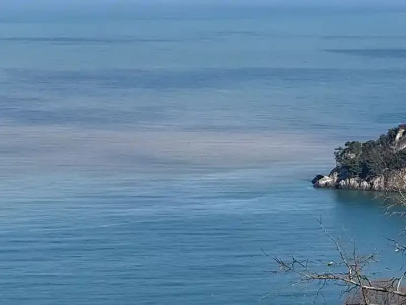 Bartın Irmağı’ndan Akan Çamurlu Su, Denizin Rengini Değiştirdi