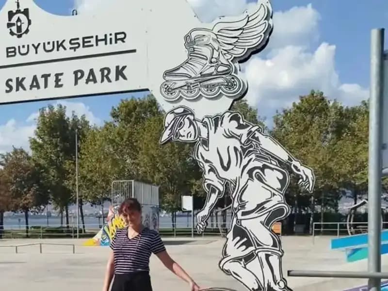 Kocaeli'de Kaykay Parkına Genç Yıldız Mattia Ahmet Minguzzi'nin İsmi Verildi