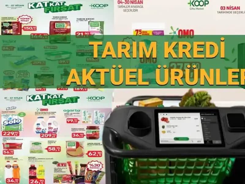 Tarım Kredi Kooperatifi Marketleri Nisan Ayında Şok İndirimler Sunuyor