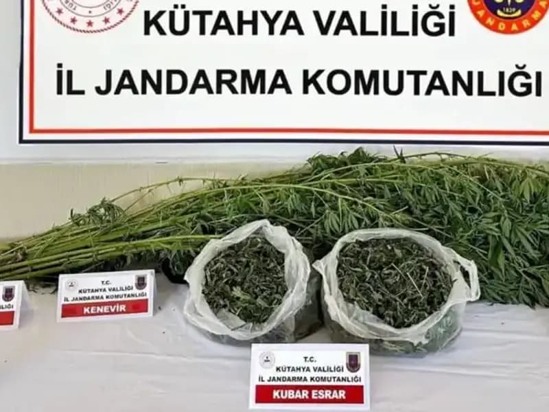 Kütahya’da Uyuşturucu Operasyonu: Bir Şahıs Suçüstü Yakalandı