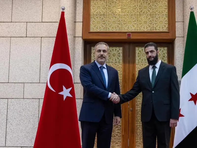 Fidan'ın Şam Ziyareti Dünya Basınında Yankı Buldu