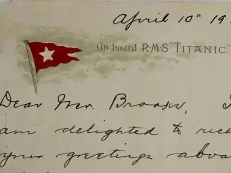 Titanik'in Kehanet Mektubu: Tarihin En Gizemli Belgesi Satışta
