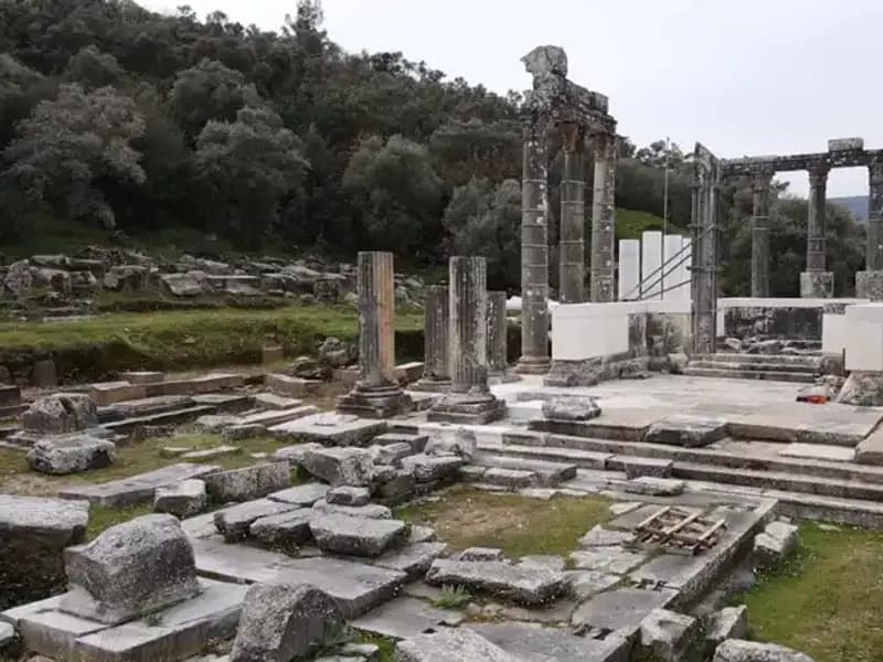Zeus Tapınağı'nda Eşsiz Restorasyon Çalışmaları Devam Ediyor