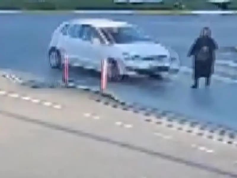 Araba Çarpan Kişi Yardım Beklerken İkinci Kaza Geçirdi