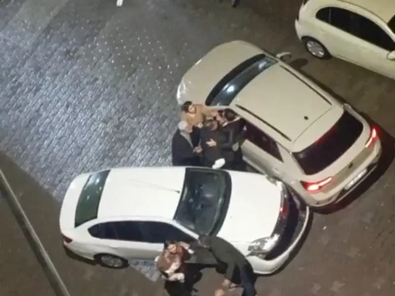 Şanlıurfa'da Trafik Kazası Sonrası Kavga Kameralara Yansıdı