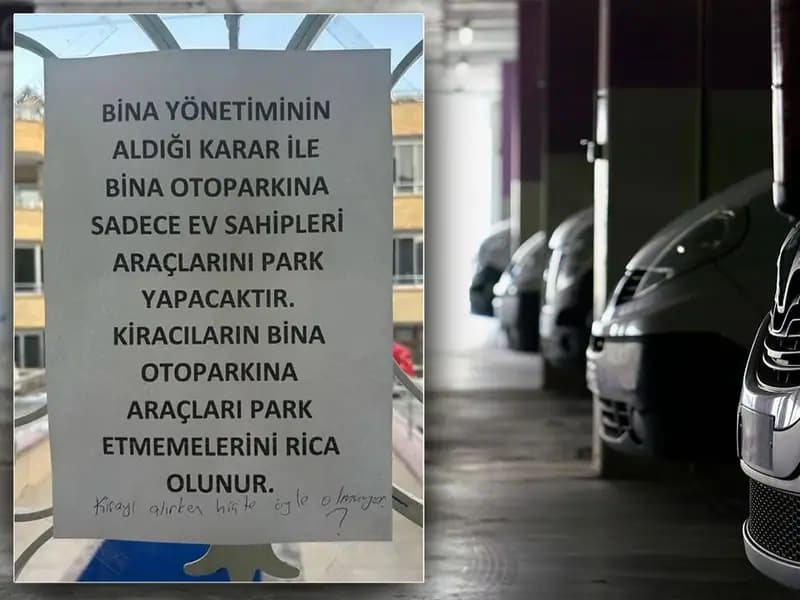 Kiracıların Otopark Hakkı Yönetim Tarafından Garantilanıyor