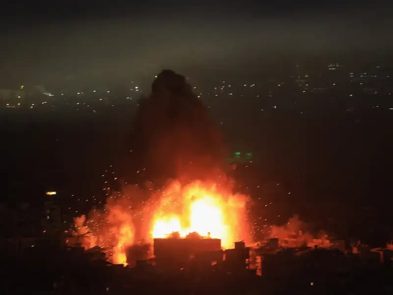 İran Savaşı'nda 13. Gün: İsrail Beyrut'u Vurmaya Devam Ediyor