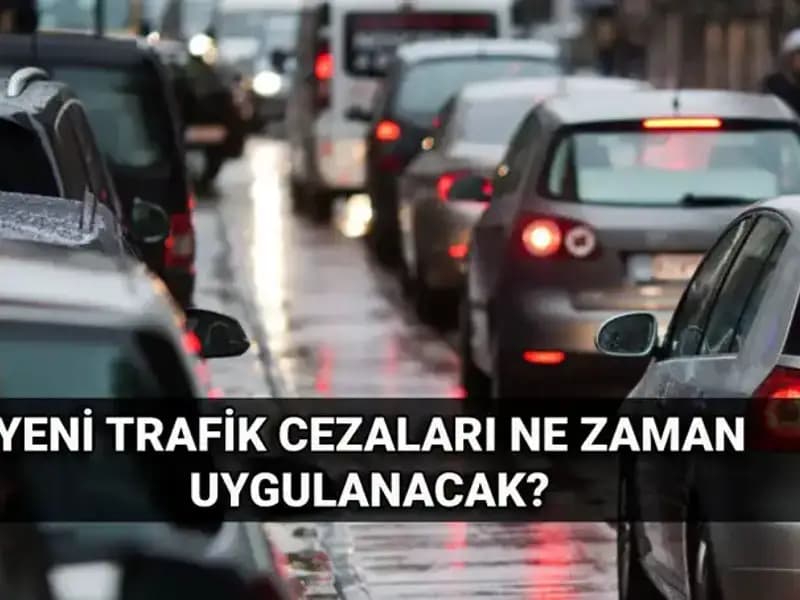 2025 Yılına Girerken Trafik Cezalarında Şok Zamlar ve Yenilikler