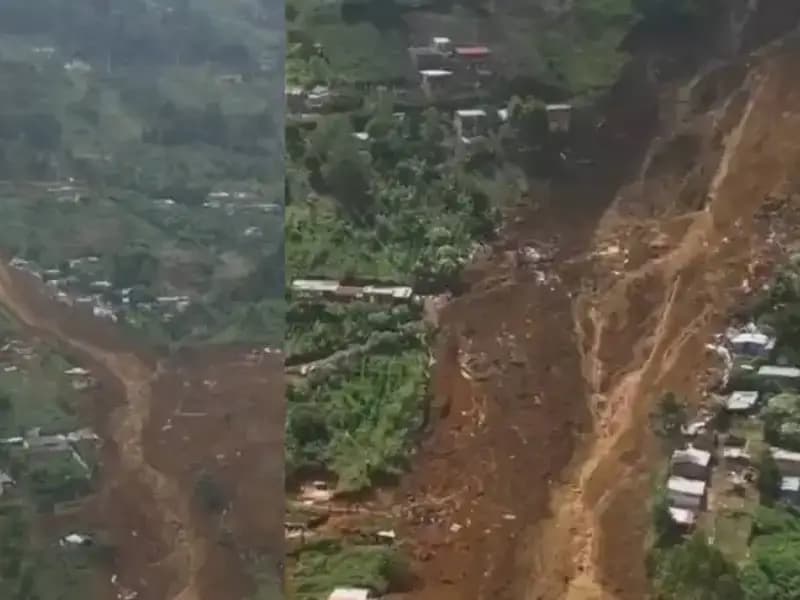 Kolombiya’da Meydana Gelen Heyelan: Can Kaybı Endişe Verici Şekilde Arttı