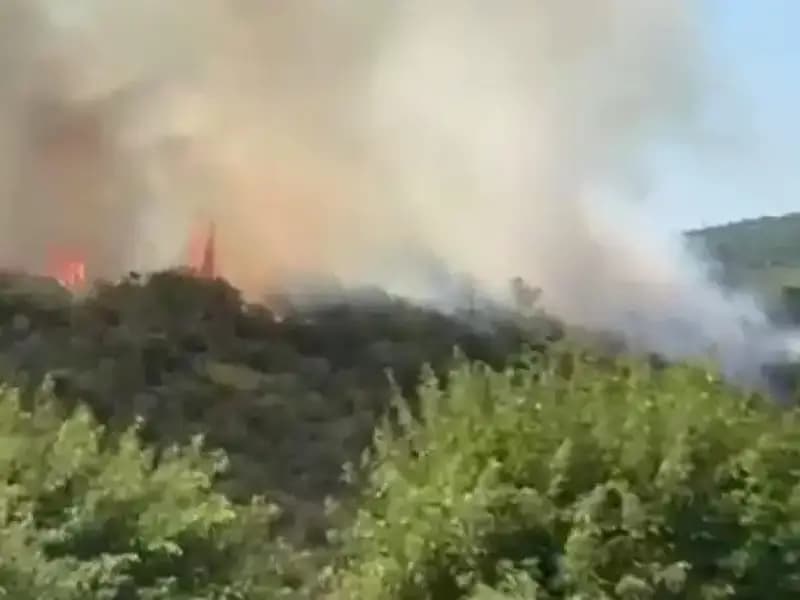 İstanbul'da Alevlerin Ortasında Kalan Vatandaşlar Tahliye Edildi