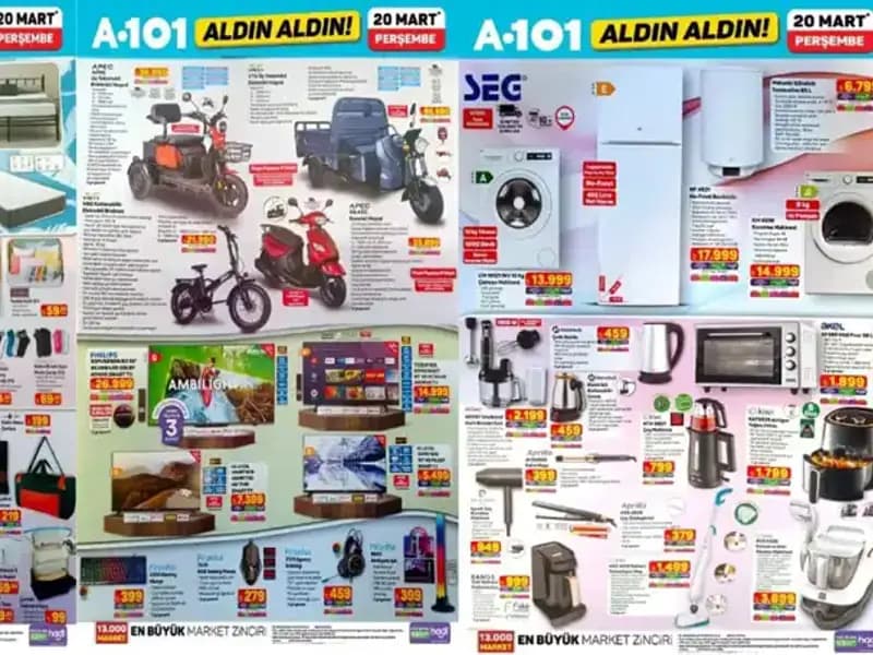 A101'de Bu Hafta Hangi Ürünler Var? Airfryer ve Daha Fazlası!