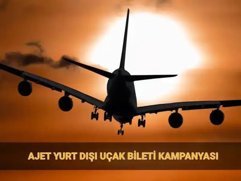 AJet’ten Yurt Dışı Seyahatine Özel 19 Euro Bilet Kampanyası!