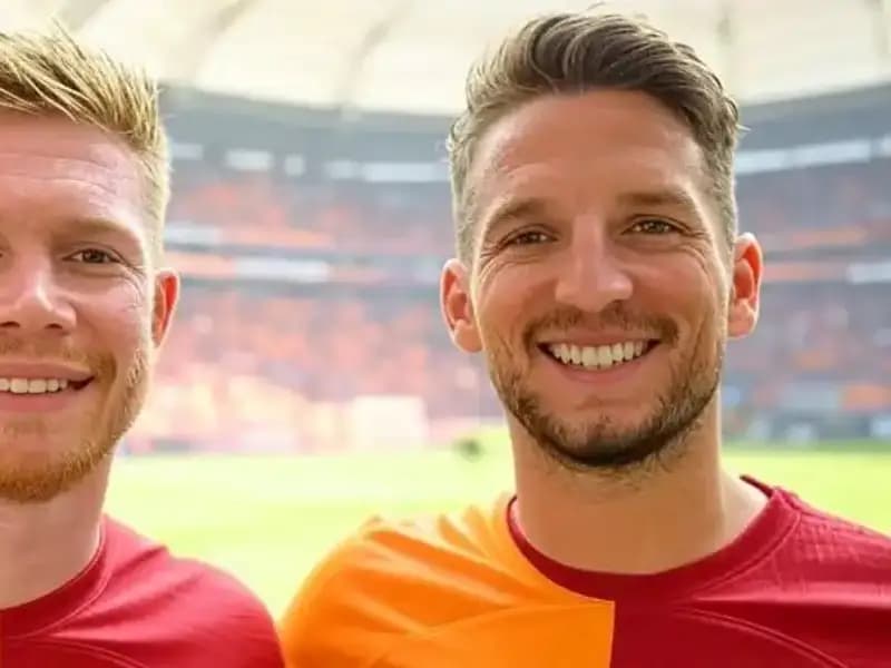 Galatasaray, Kevin De Bruyne İçin Dries Mertens’i Görev Başına Getiriyor!