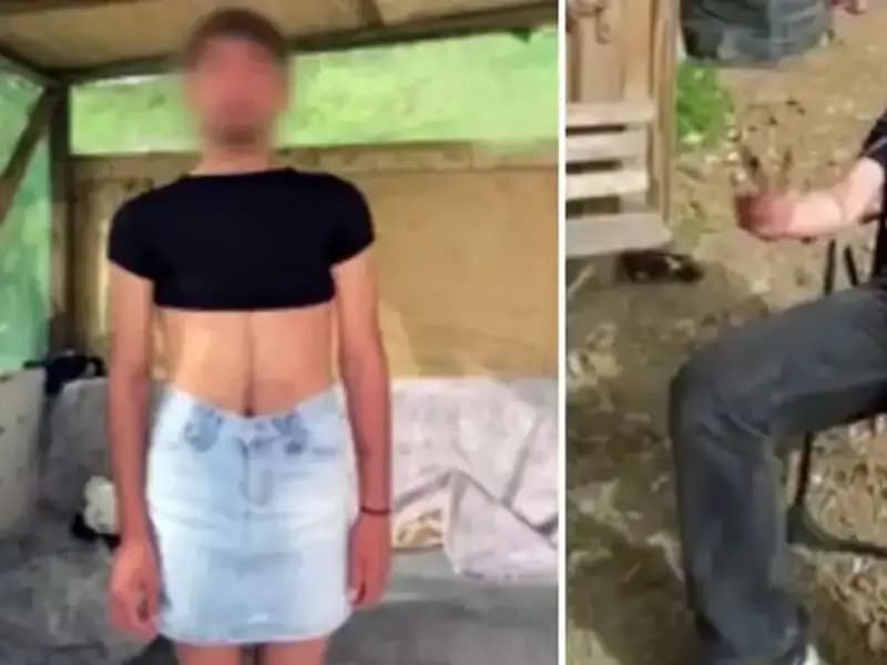 Hırsızları Yakalayıp Kadın Kıyafeti Giydirdiler: Sosyal Medya Olayı Oldu!