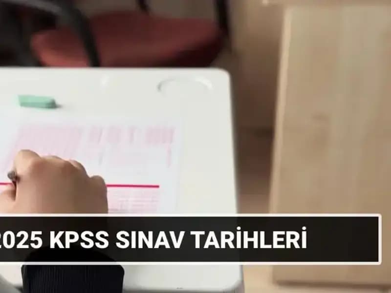 2025 KPSS Sınav Tarihleri Açıklandı: Heyecan Başlıyor!