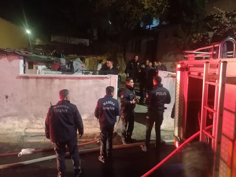 Manisa'da Kadın Kayınvalidesinin Evini Kundakladı İddiası