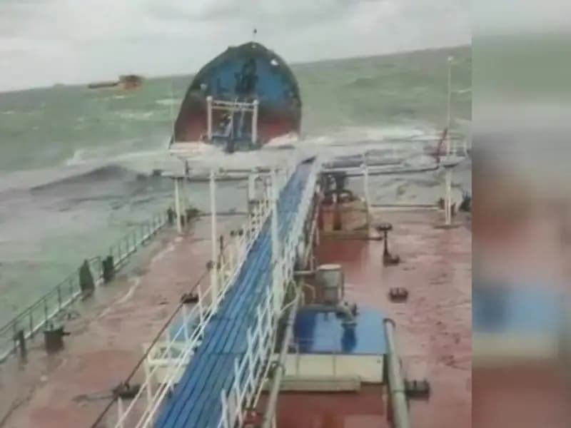 Karadeniz'de Kaza Yapan Gemi Korkuttu