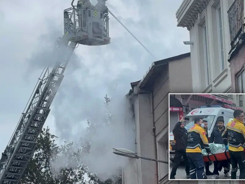 Fatih'te Yangın: 1 Ölü, 7 Yaralı, İnceleme Sürüyor