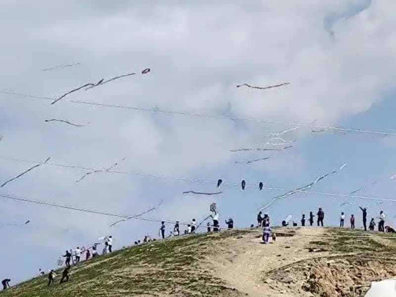 Uçurtma Şöleni: Renklerin Dansı Gökyüzünü Sarhoş Etti