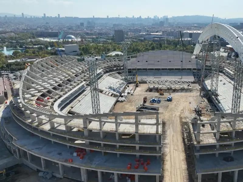 Ankara Yeni Stadyumu Yapım Sürecinde!
