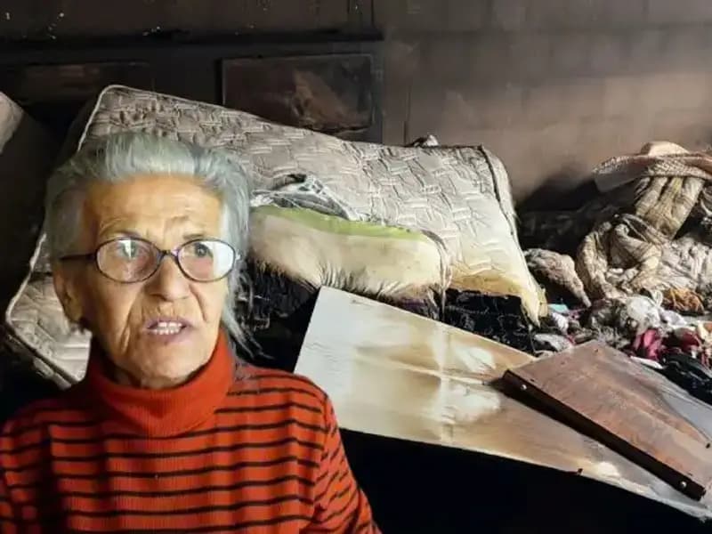 Annesini Öldürmek İsteyen Genç, Evi Alevlere Gömerek Kaçtı