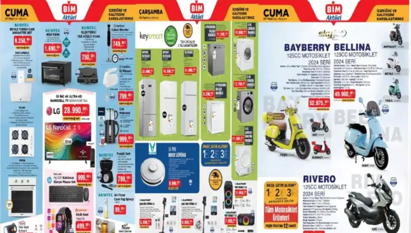 BİM'de Büyük İndirim Coşkusu: 4-7 Mart Aktüel Ürünler Geliyor!
