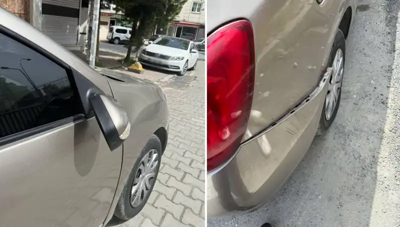 Motosikletli Magandanın Korkunç Eylemi: Ayna Kırma ve Kavga Çağrısı!