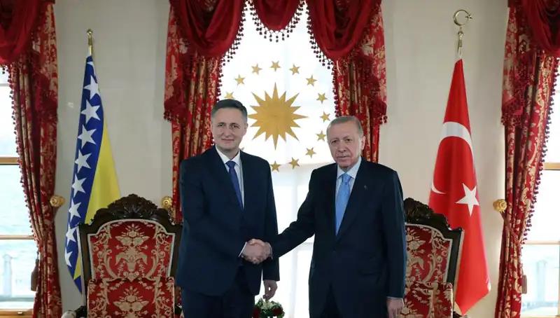 Cumhurbaşkanı Erdoğan, Bosna-Hersek'li Yetkili Becirovic ile Tarihi Görüşme Gerçekleştirdi