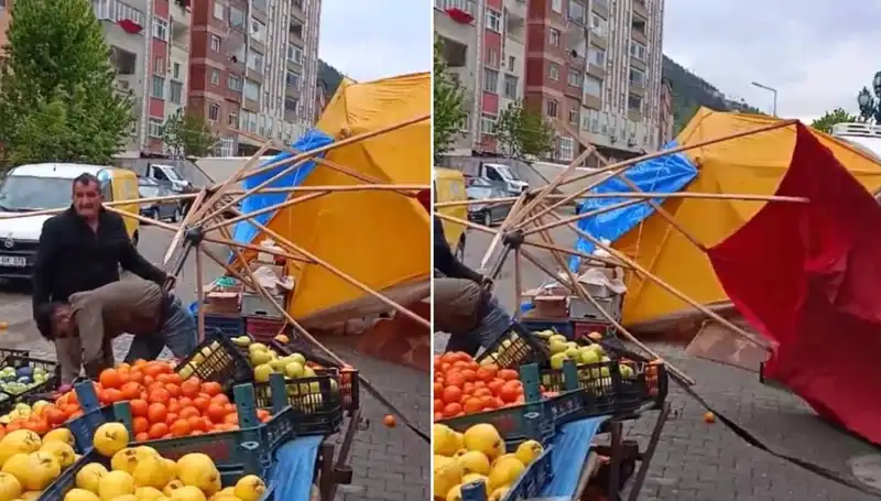 Artvin'de Şiddetli Fırtına, Hayatı Olumsuz Etkiledi