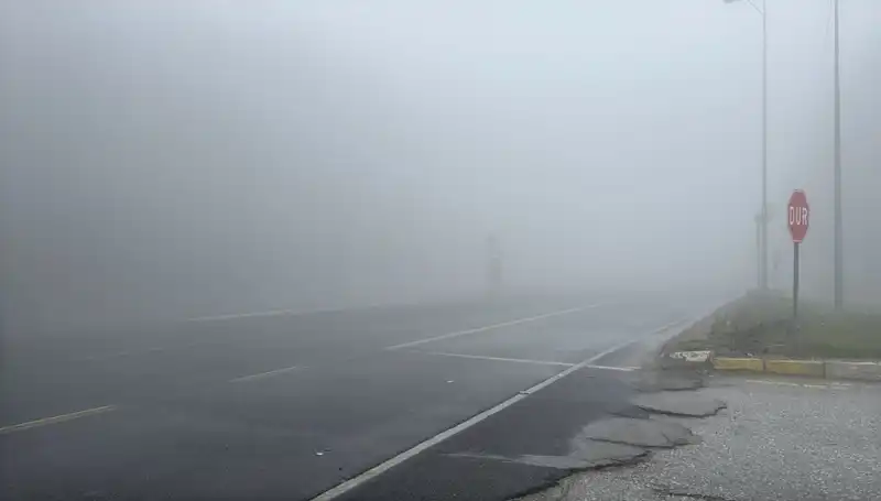 Bolu Dağı’ndaki Yoğun Sis, Sürücüleri Zor Durumda Bıraktı
