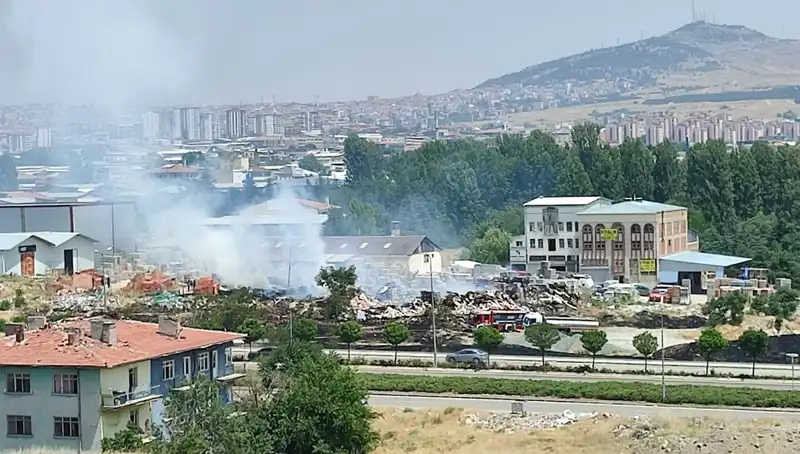 Otluk Alanında Başlayan Yangın Depoyu Yok Etti: Olayın Detayları