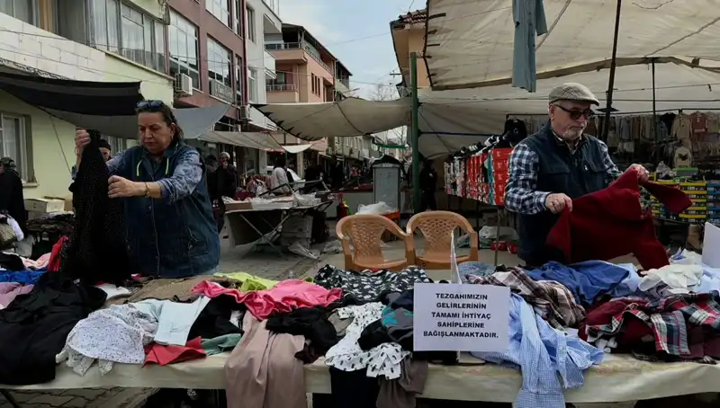 İhtiyaç Sahiplerine Ücretsiz Yardım: Pazarda "İyilik Tezgahı" Projesi