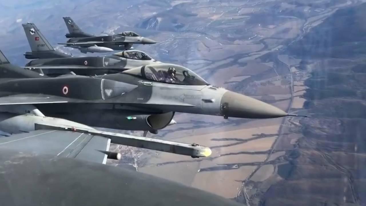 Türk Silahlı Kuvvetleri, Zap bölgesine hava harekatı düzenledi