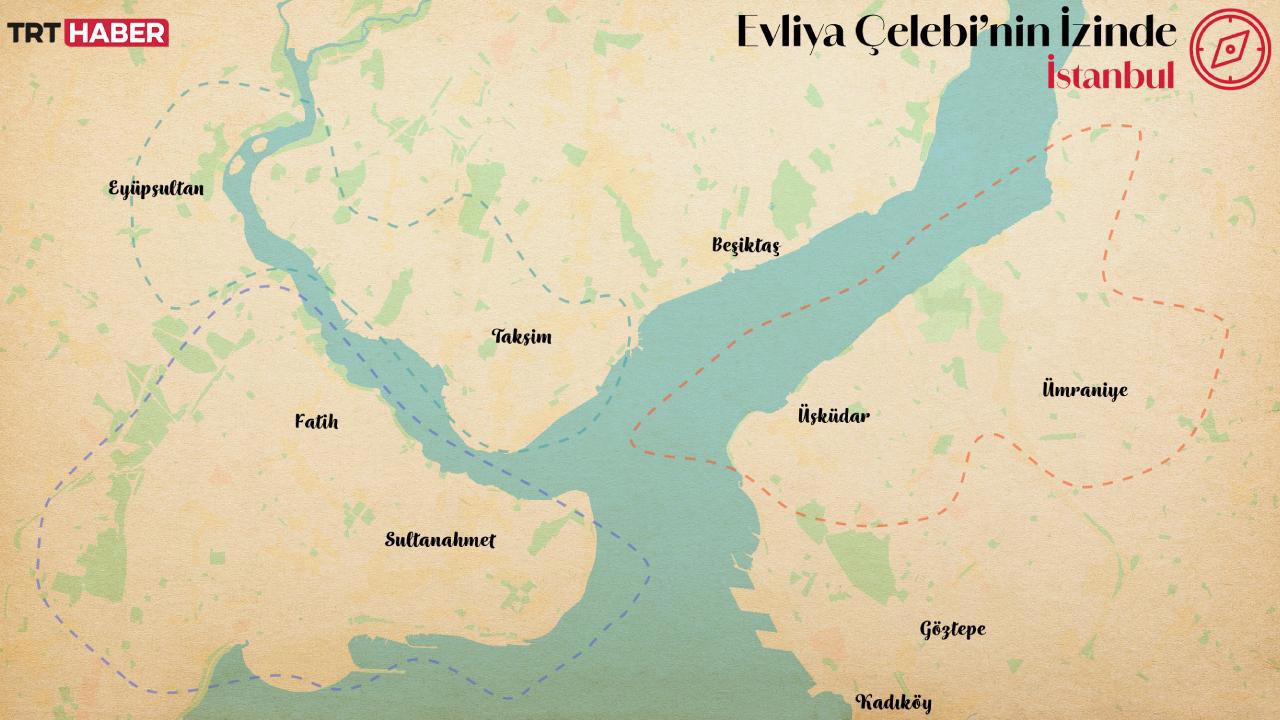 İstanbul'da Evliya Çelebi'nin İzinde