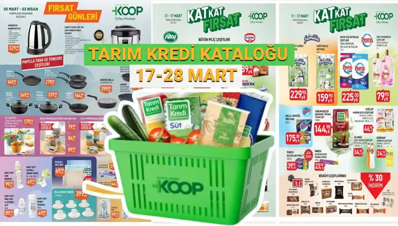 Tarım Kredi Kooperatif Marketleri’nde İndirimli Ürünlerle Alışveriş Keyfi Başlıyor!