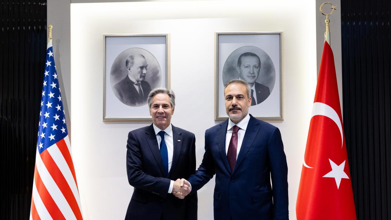 Bakan Fidan, Blinken ile Tel Aviv'de Görüştü