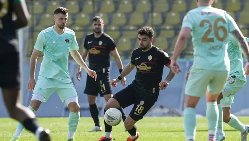 Trendyol 1. Lig'de Esenler Erokspor ve Amed Sportif Beraberliğe İmza Attı