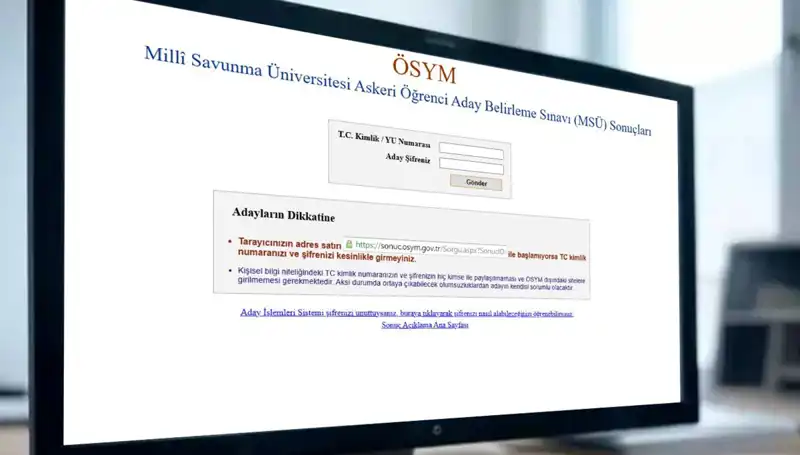 MSÜ Sınav Sonuçları Açıklandı mı? 2025 için Sorgulama Ekranı Yayında!