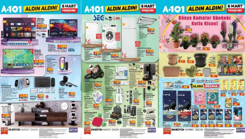 A101 6 Mart Aktüel Ürünler Kataloğu: Kaçırılmayacak Fırsatlar Sizi Bekliyor!