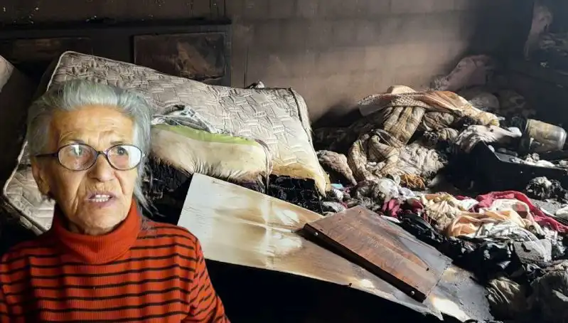 Annesini Öldürmek İsteyen Genç, Evi Alevlere Gömerek Kaçtı