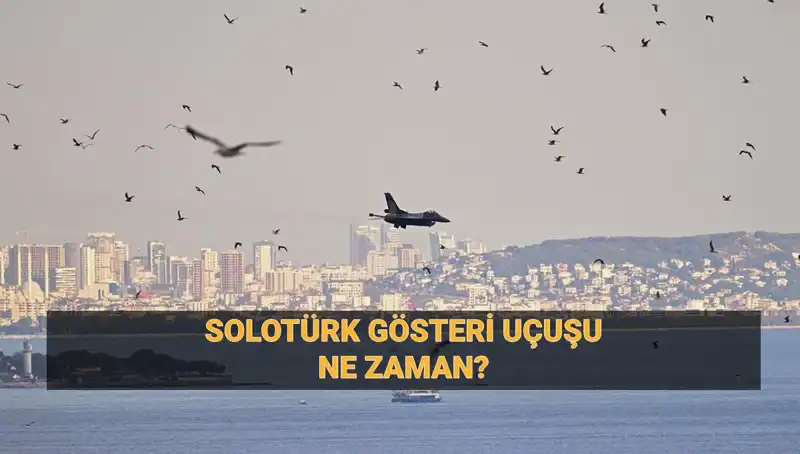 SOLOTÜRK İzmit Semalarında: 18 Mart Çanakkale Zaferi İçin Gökyüzünde Nefes Kesici Gösteri