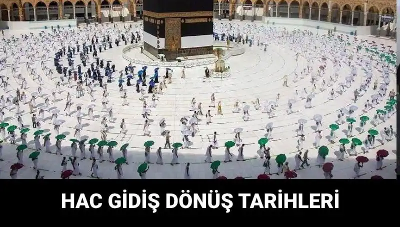 2025 Hac Seyahati İçin Gidiş-Dönüş Tarihleri Açıklandı!
