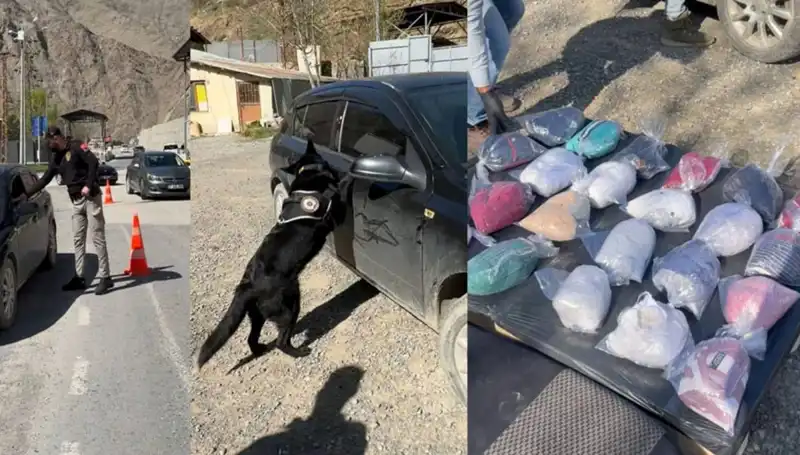 Uyuşturucu İle Mücadelede Yeni Bir Başarı: Durdurulan Otomobilde Ele Geçirilen Madde