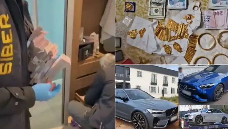 Türkiye'de 39 Şehirde Dev Operasyon: 568 Gözaltı ve Lüks Mallar Ele Geçirildi