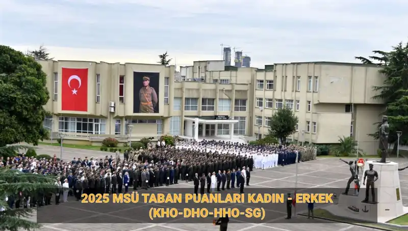 2025 MSÜ Taban Puanları Açıklandı: Kara, Deniz ve Hava Harp Okulları Ne Kadar?